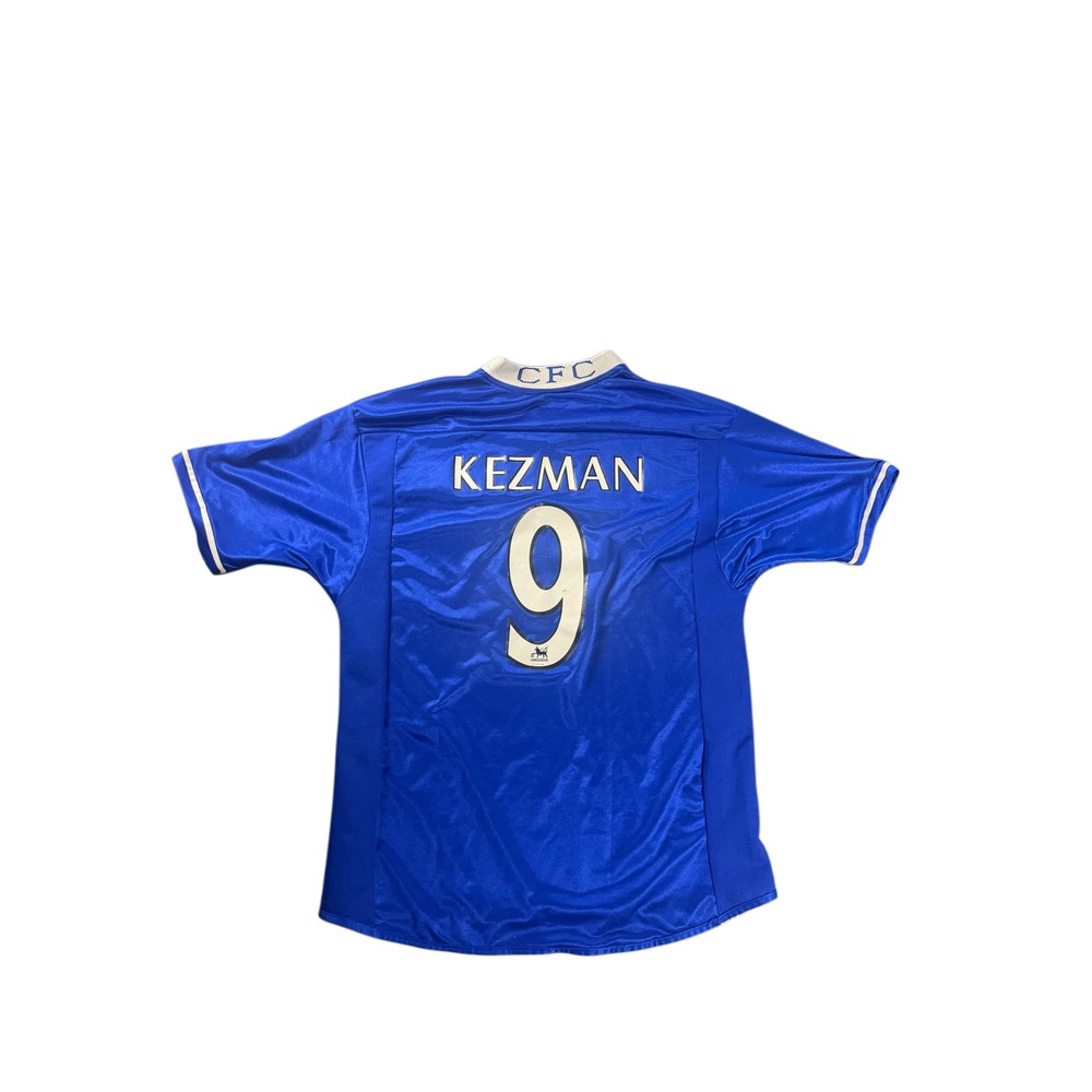 Vintage Chelsea Fc Mateja Kezman Home Jersey 2004 Umbro View 2